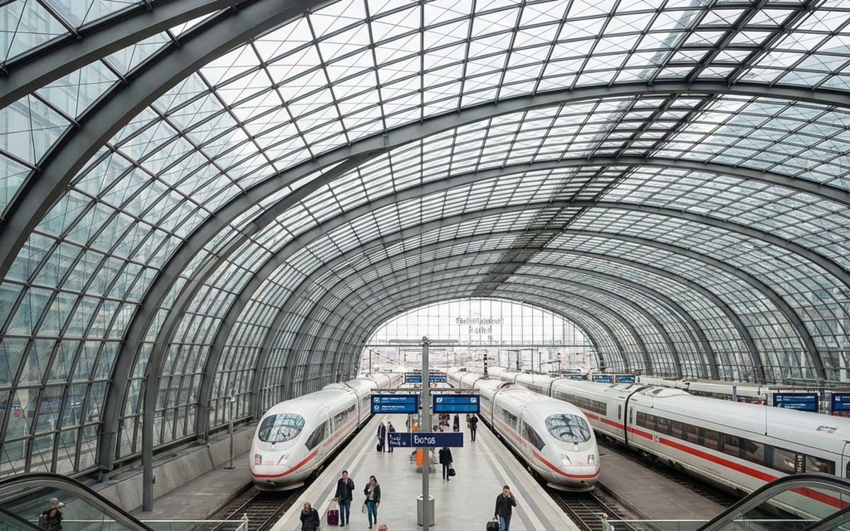 Berlin Hauptbahnhof — Southern Concourse